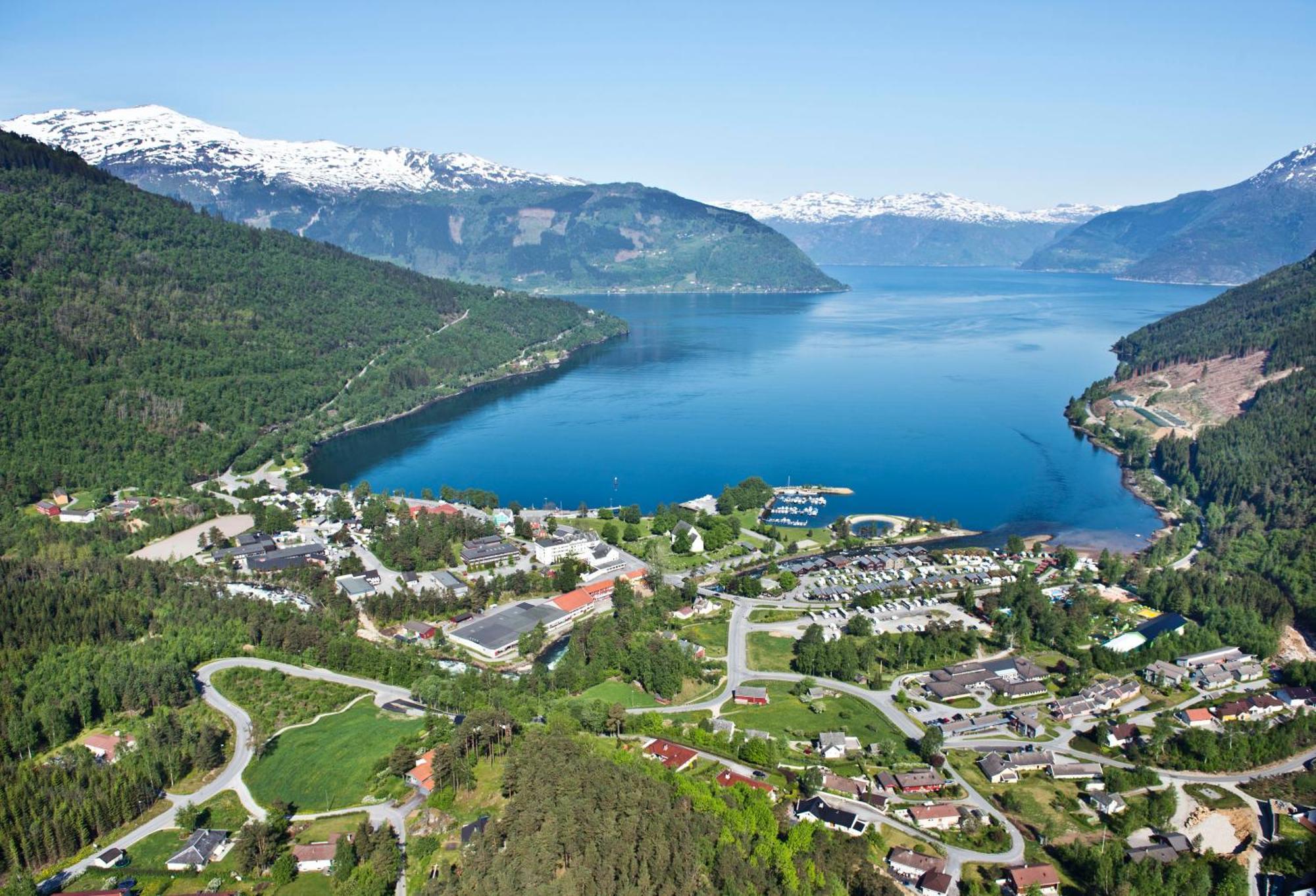 Hotel Kinsarvik Camping Exteriér fotografie