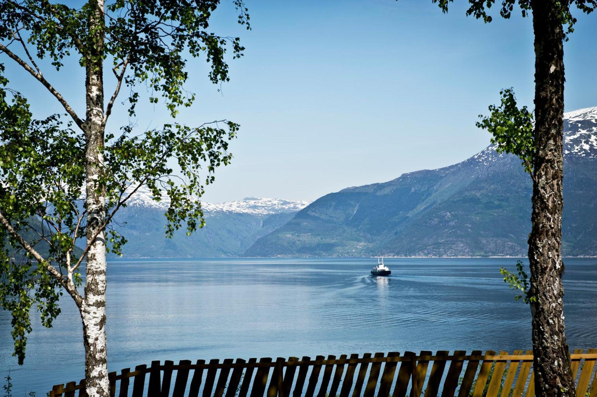 Hotel Kinsarvik Camping Exteriér fotografie